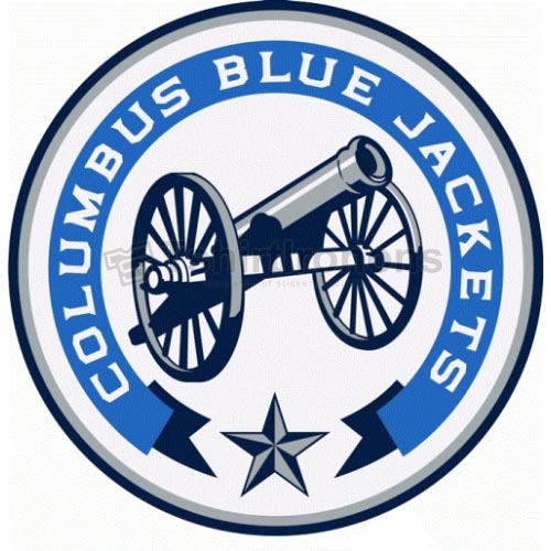 blue jackets cannon shirt